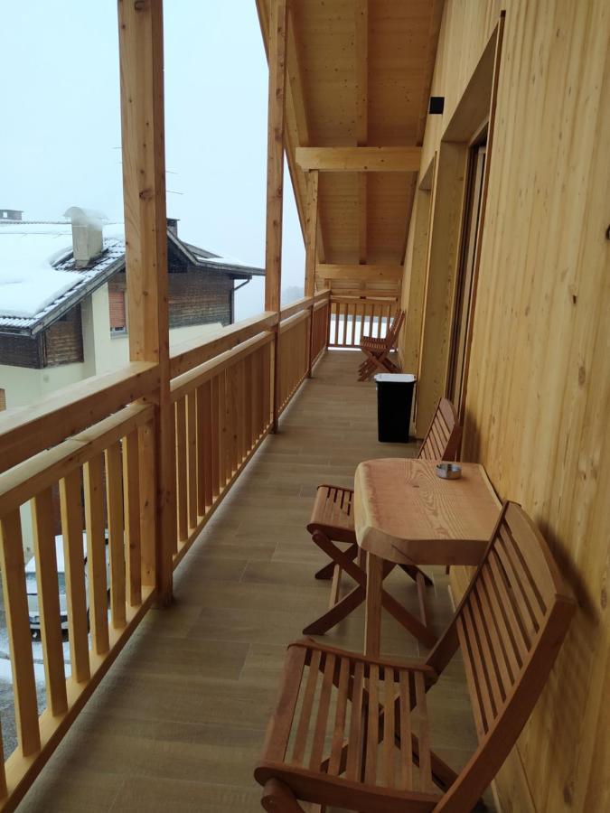 Latemar Fiemme Apartments Tesero Bagian luar foto