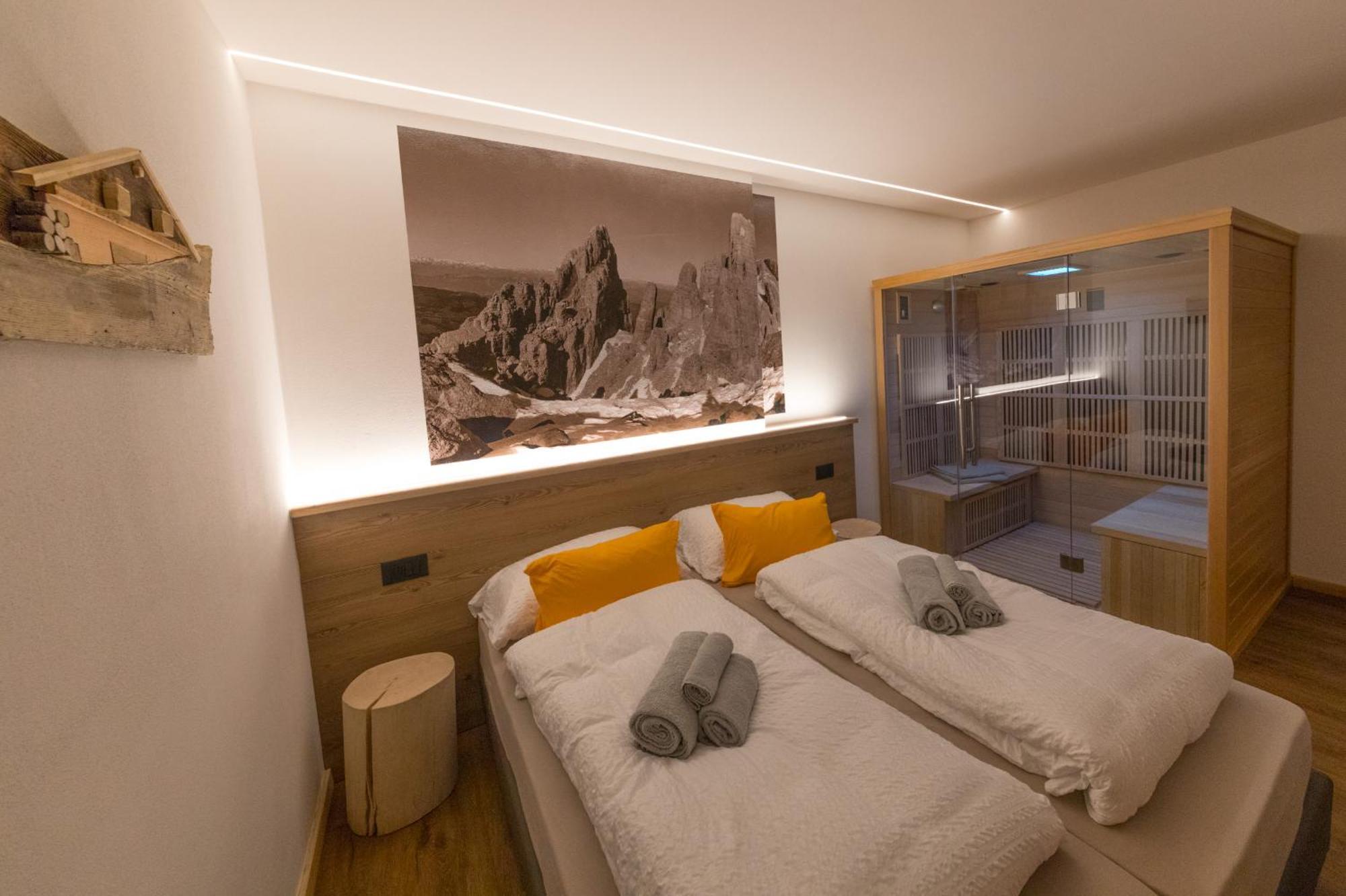 Latemar Fiemme Apartments Tesero Bagian luar foto